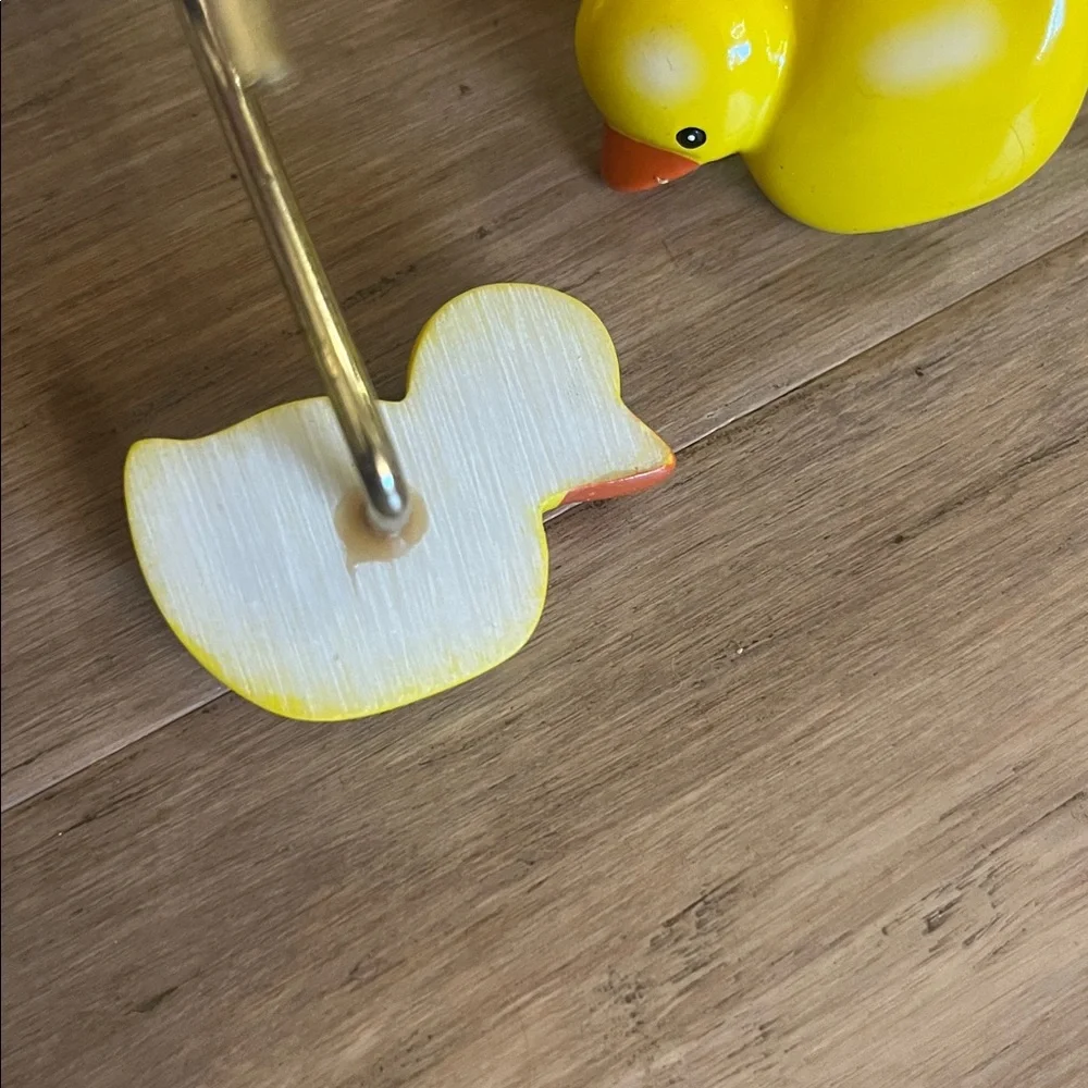 10 Yellow Duck Shower Hooks